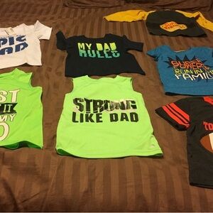 Toddler Dad Shirts 2T/24 months 7 pc lot